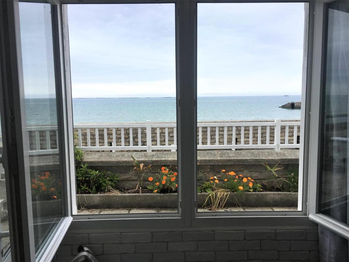 Appartement En Front De Mer Avec Terrasse Et Vue Mer Arromanches-les-Bains Exterior photo